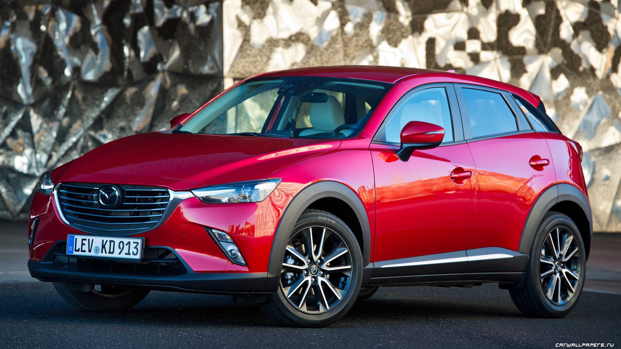 Mazda cx-3 2016 модельного года и ее компактные размеры