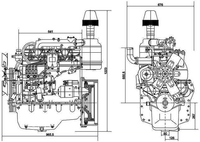 Двигатель мтз характеристики. Габариты двигателя МТЗ Д 240. Габариты двигателя д 243. Дизельный двигатель ММЗ Д-243. Д-243 двигатель чертеж.