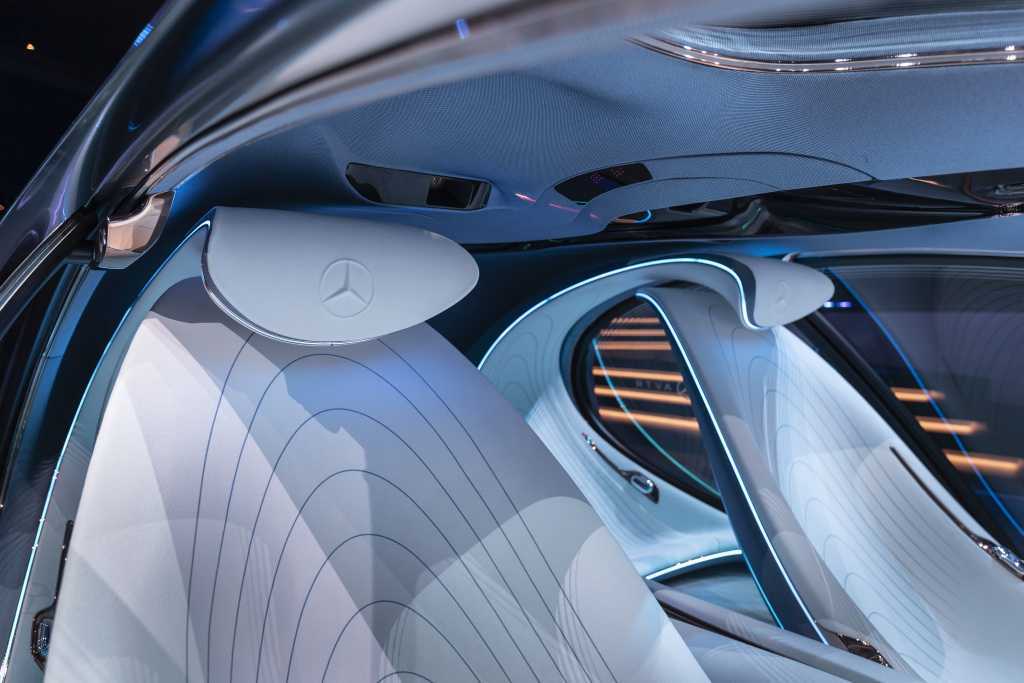 Mercedes-benz vision avtr симбиотический концепт из аватара