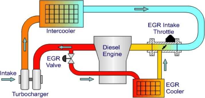 Система рециркуляции отработавших газов. что нужно знать о egr
