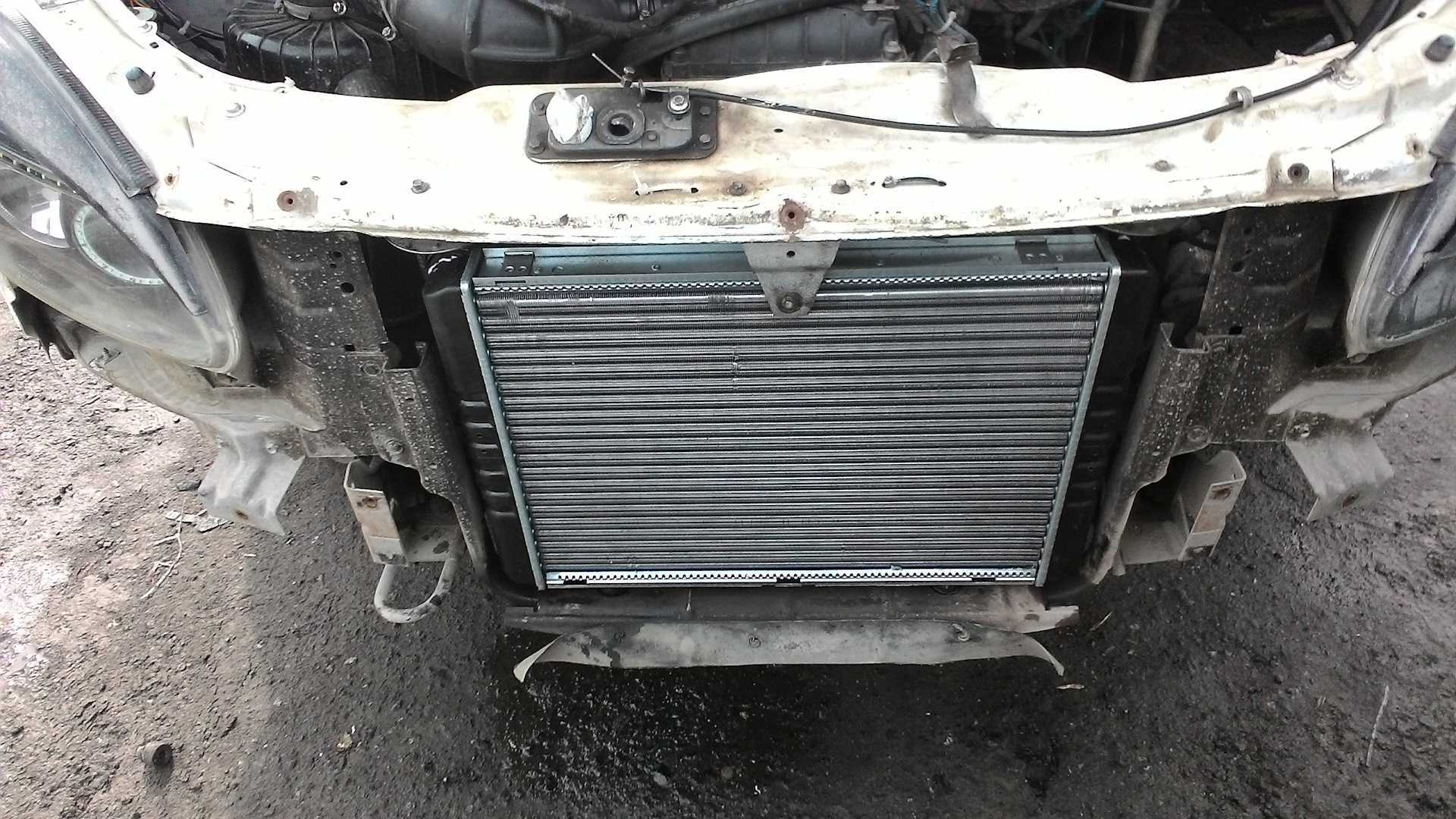 Радиатор двигателя газель 3302