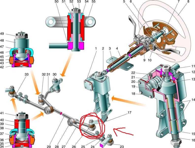 Как установить гидроусилитель руля на газель 406 двигатель