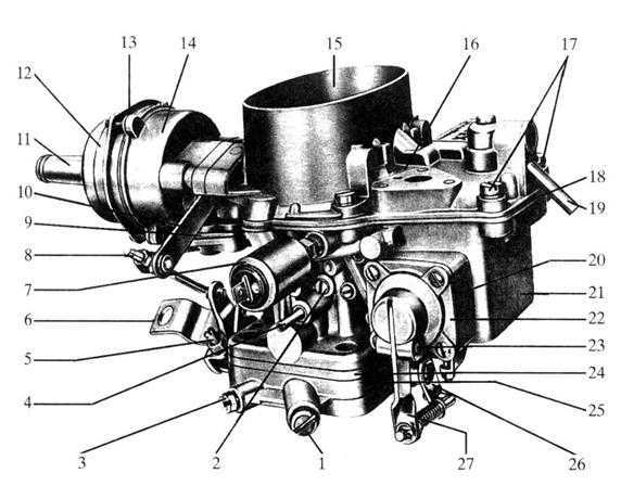 Обслуживание карбюратора к–131 (для двигателей мод. 414)