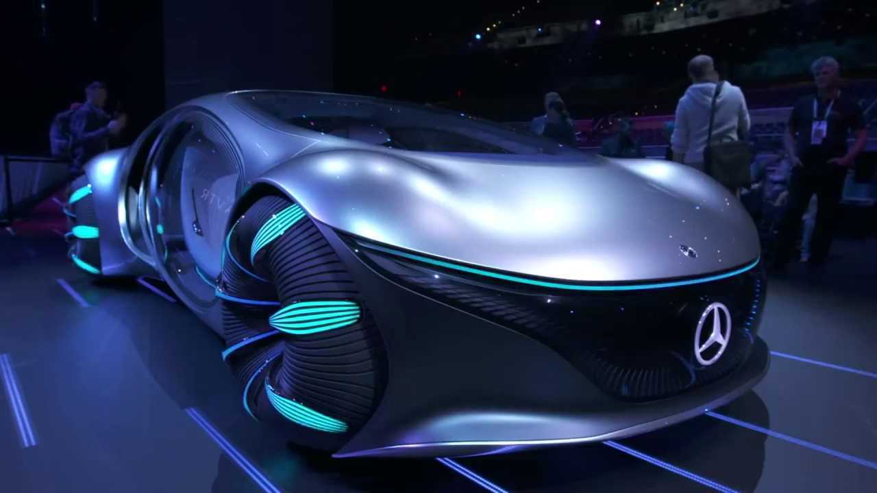 Mercedes benz vision avtr — автомобиль будущего без руля и панели приборов