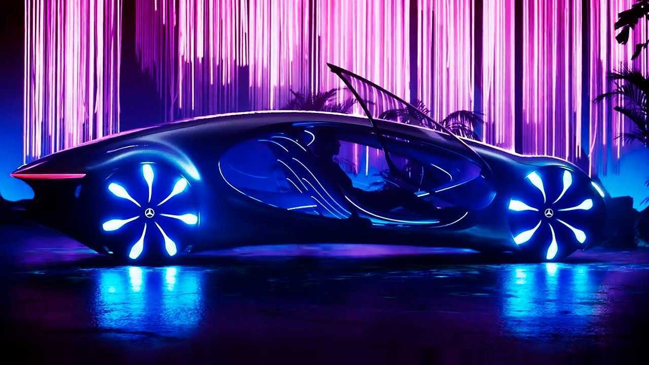 Mercedes benz vision avtr — автомобиль будущего без руля и панели приборов