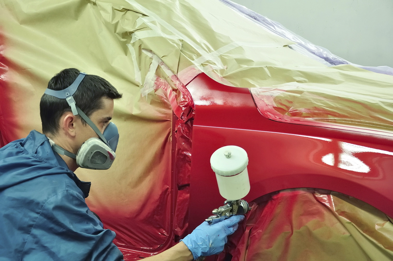 Покраска авто своими руками: как покрасить машину и кузов, технология, подготовка