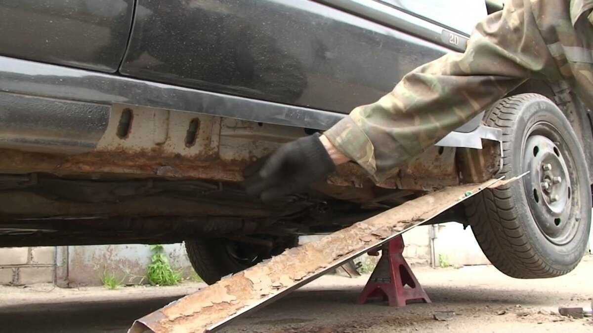 Кузовной ремонт порогов